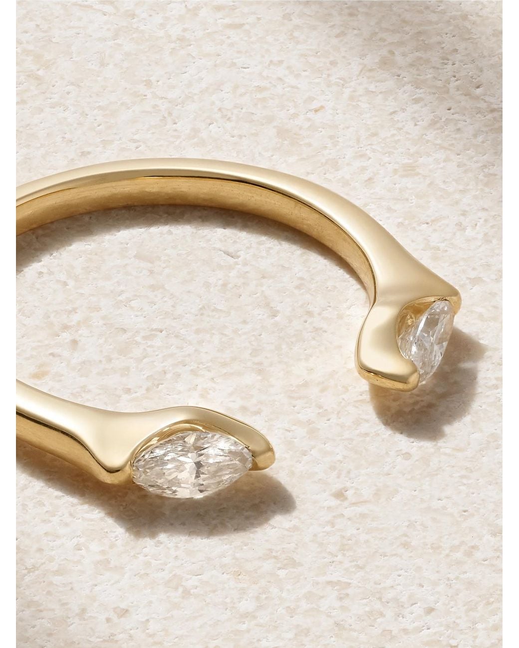 Anita Ko Natural Orbit 18-Karat Diamond Ring