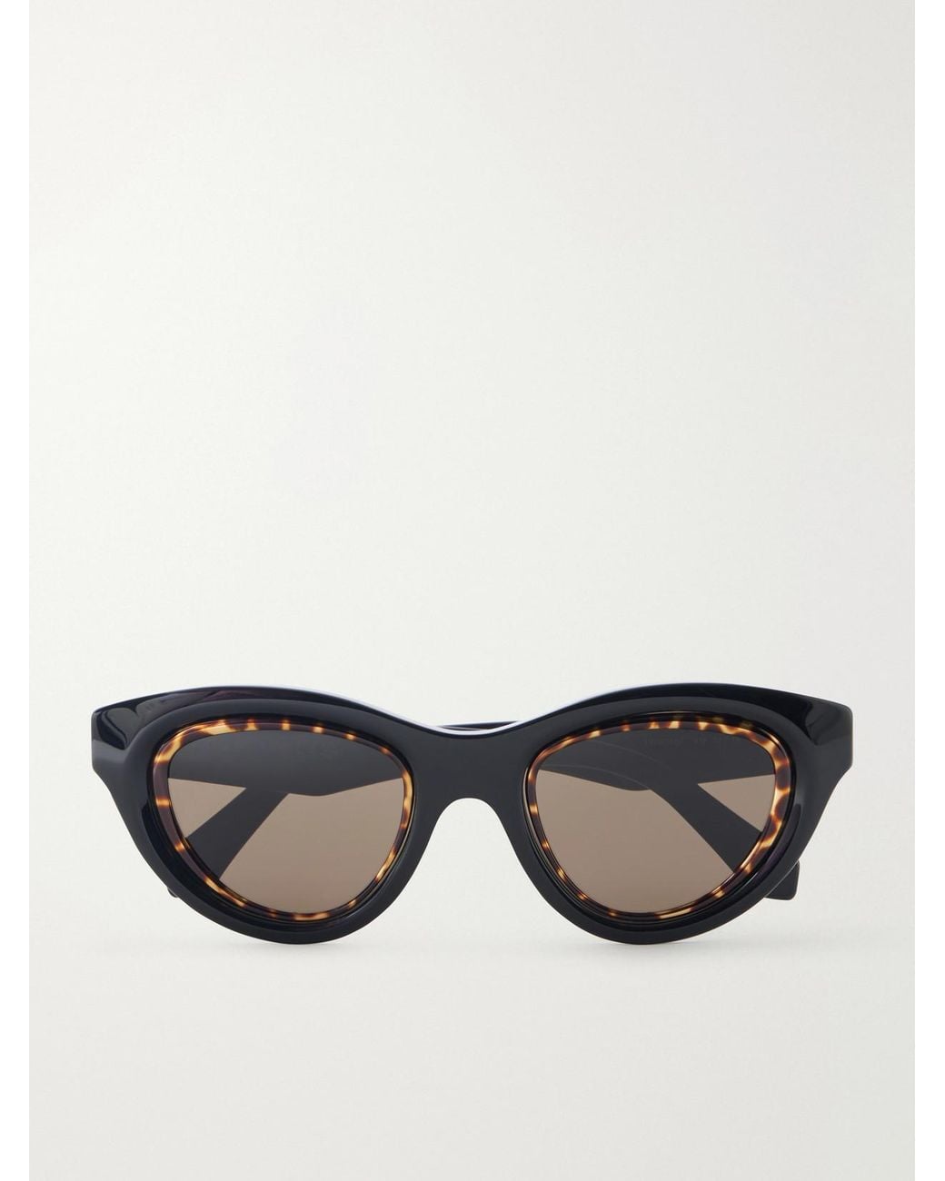 Loewe Black Anagram Cat-Eye Acetate Sunglasses