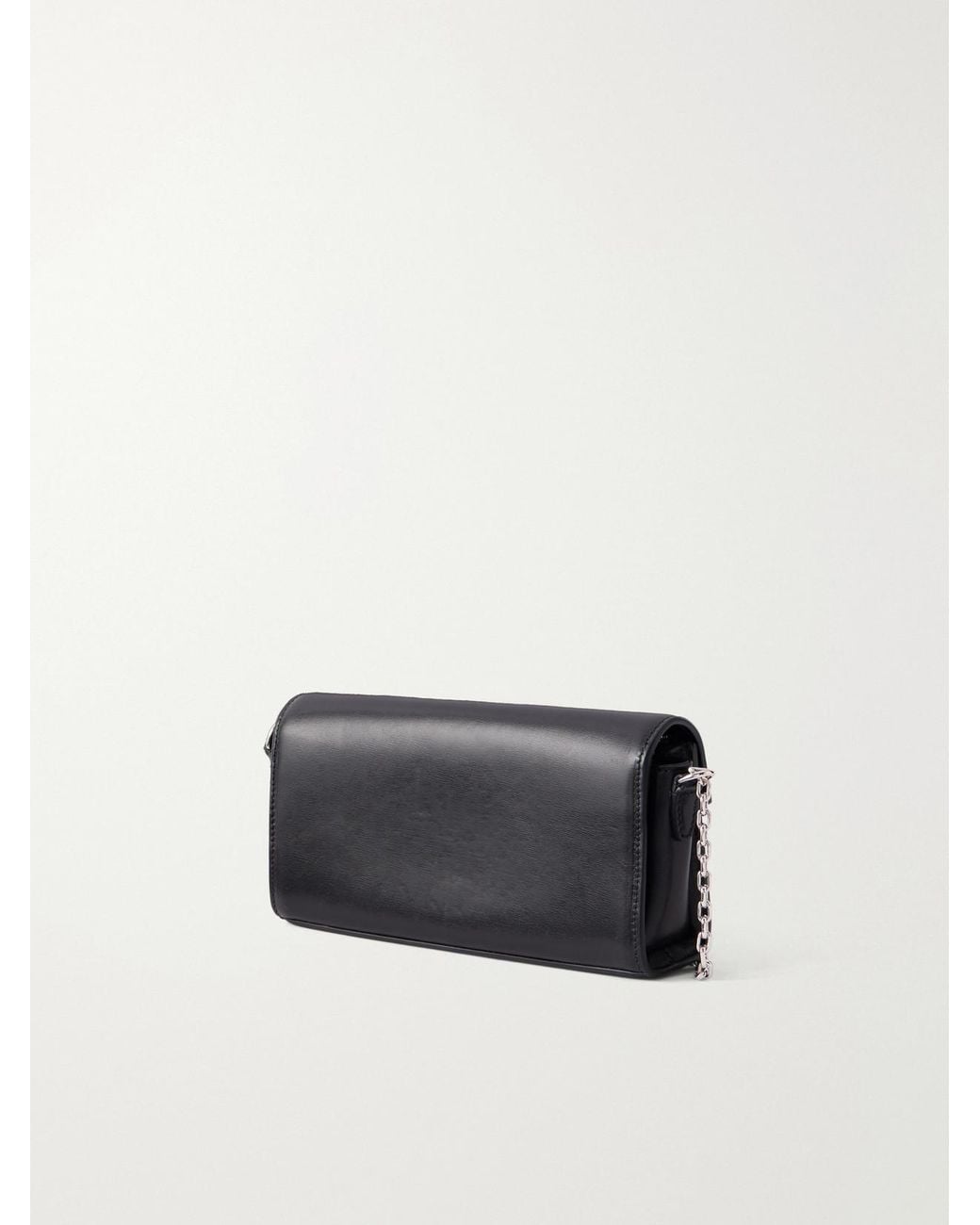 Gucci Blue Ristretto Embellished Leather Shoulder Bag