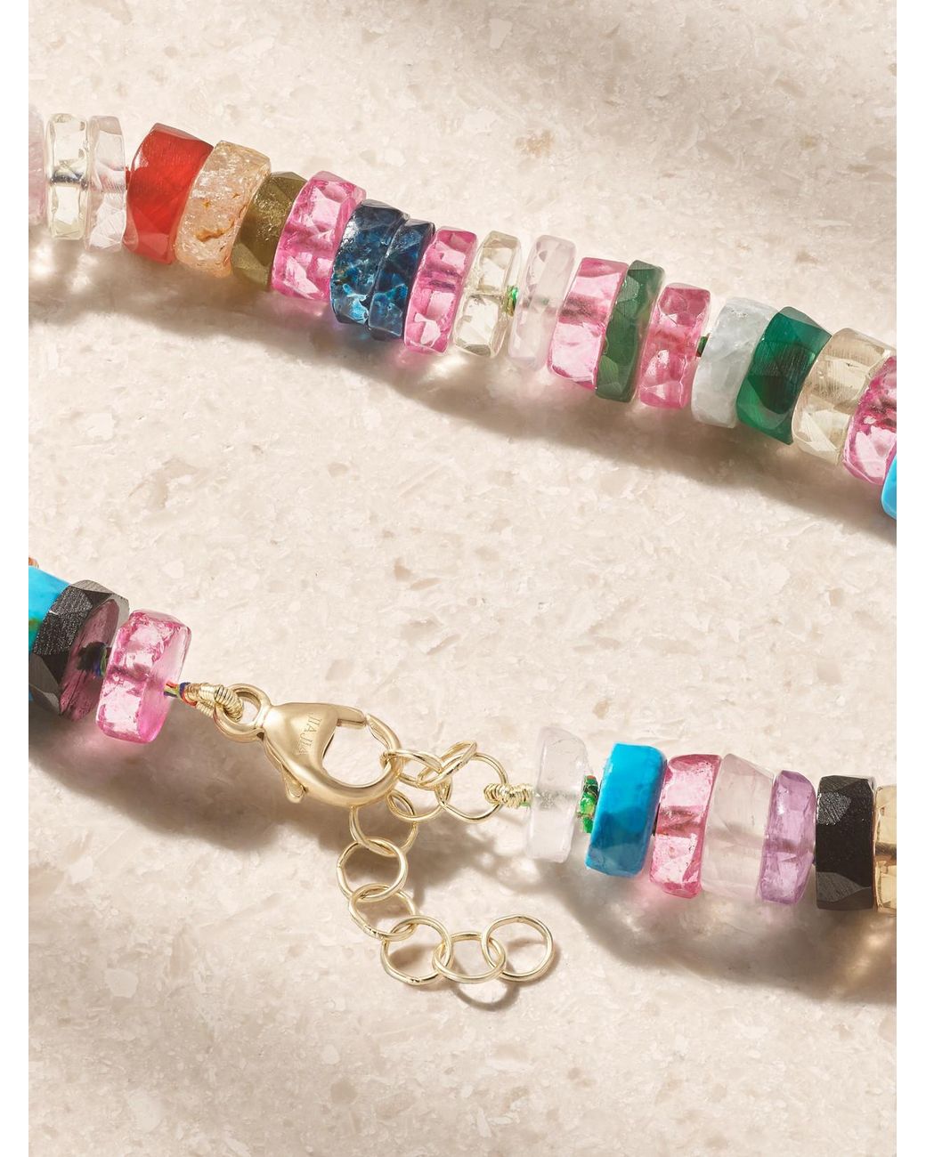 JIA JIA Natural 14-Karat-Gemstone Bracelet