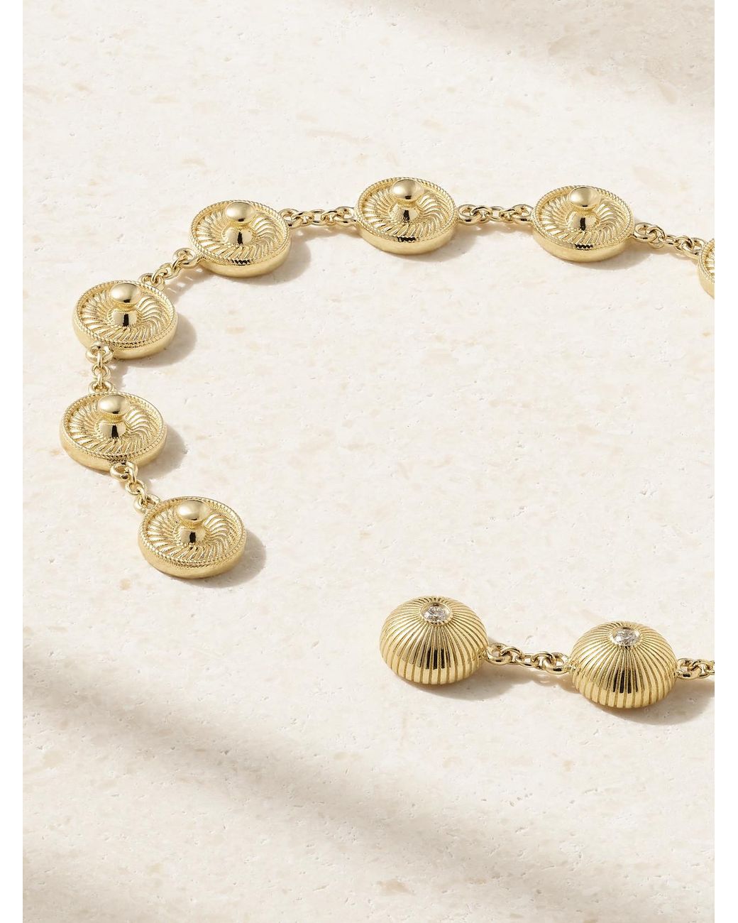 Yvonne Léon Natural 9-Karat Diamond Bracelet