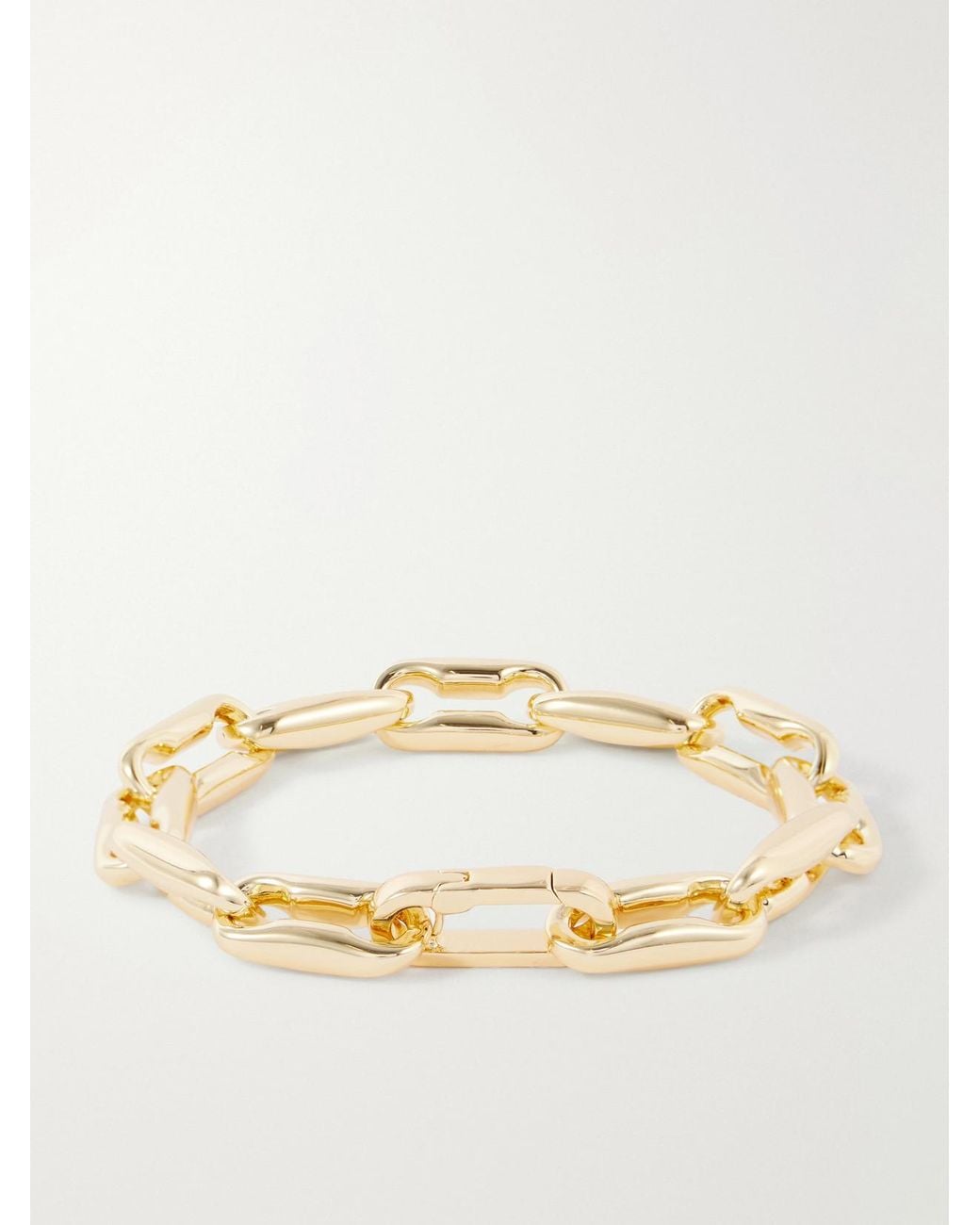 Joolz by Martha Calvo Natural Bleecker 14-Karat-Plated Bracelet