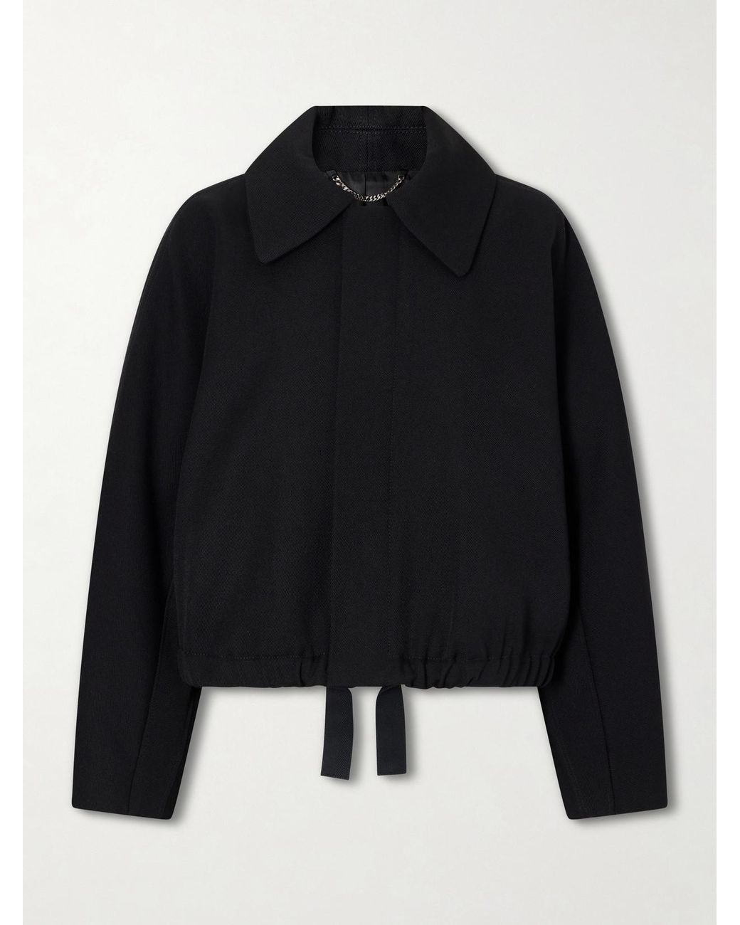Victoria Beckham Black Arden Wool Jacket