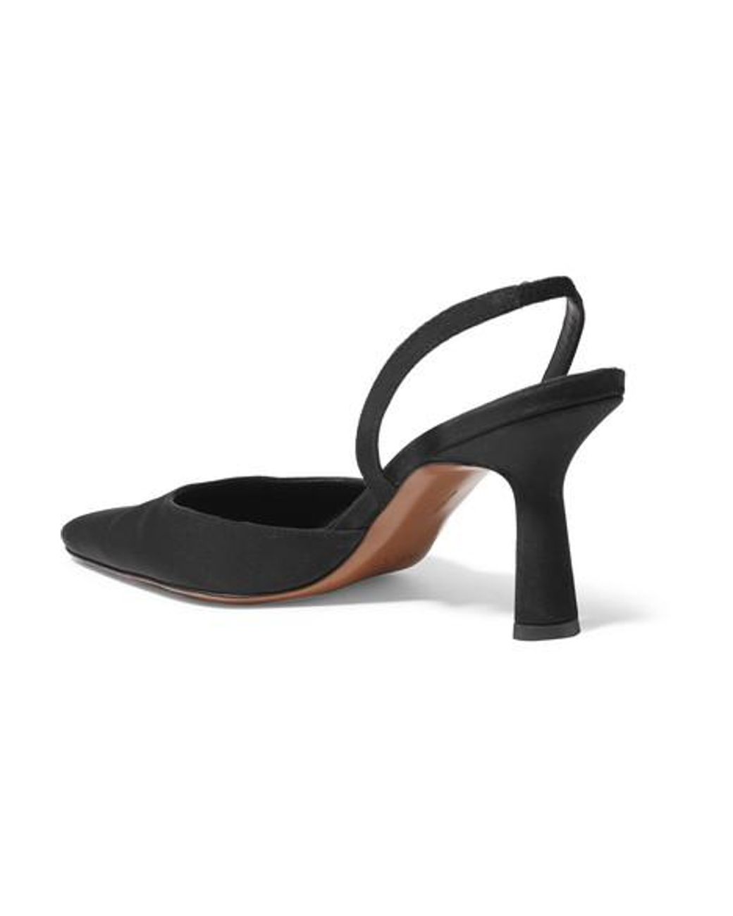 Neous Dracu Grosgrain Slingback Pumps in Black | Lyst