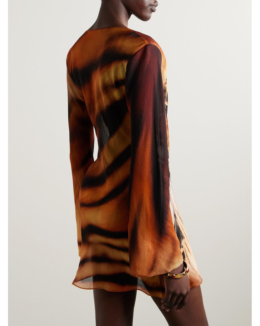 skims brown long sleeve dress Skims Smooth Layers Long Sleeve Midi Dress - Espresso