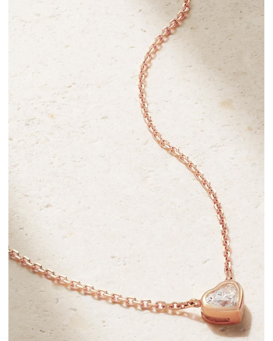 Anita Ko Natural 18-Karat Rose Diamond Necklace
