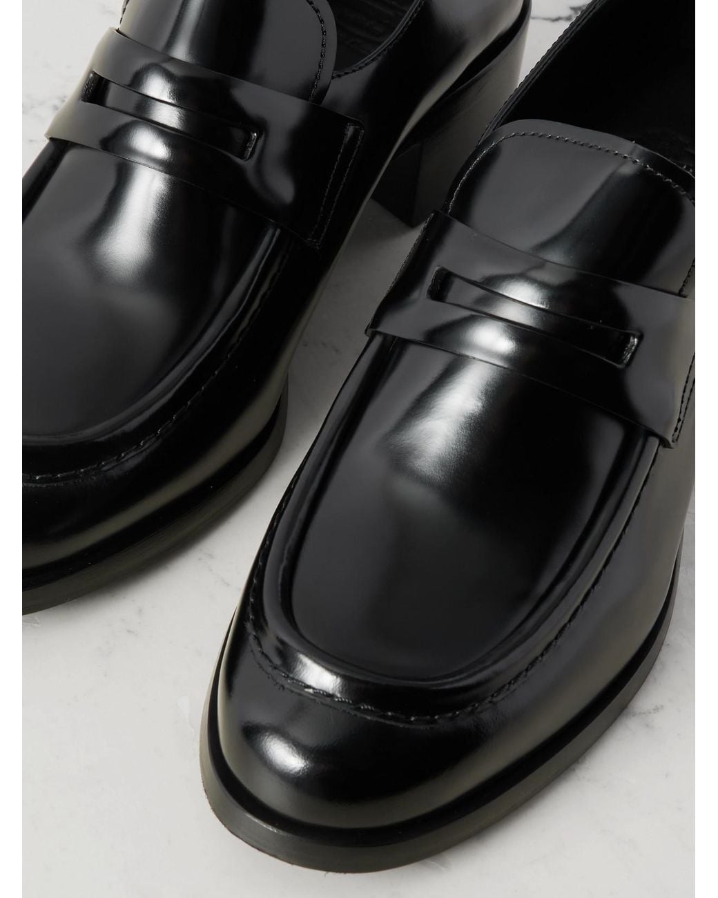 Church's Black Prudence Glossed-Leather Loafers