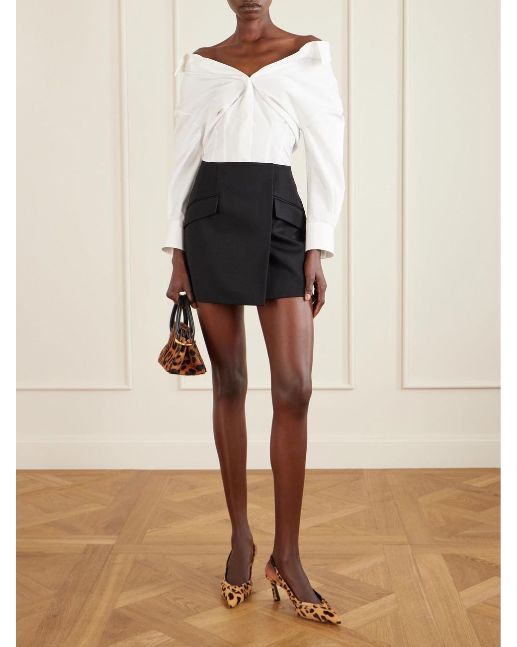 Givenchy Multicolor Leopard-Print Calf-Hair Slingback Pumps