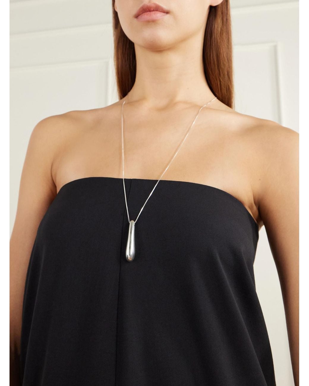 Camille Surault White Laylay Sterling Necklace