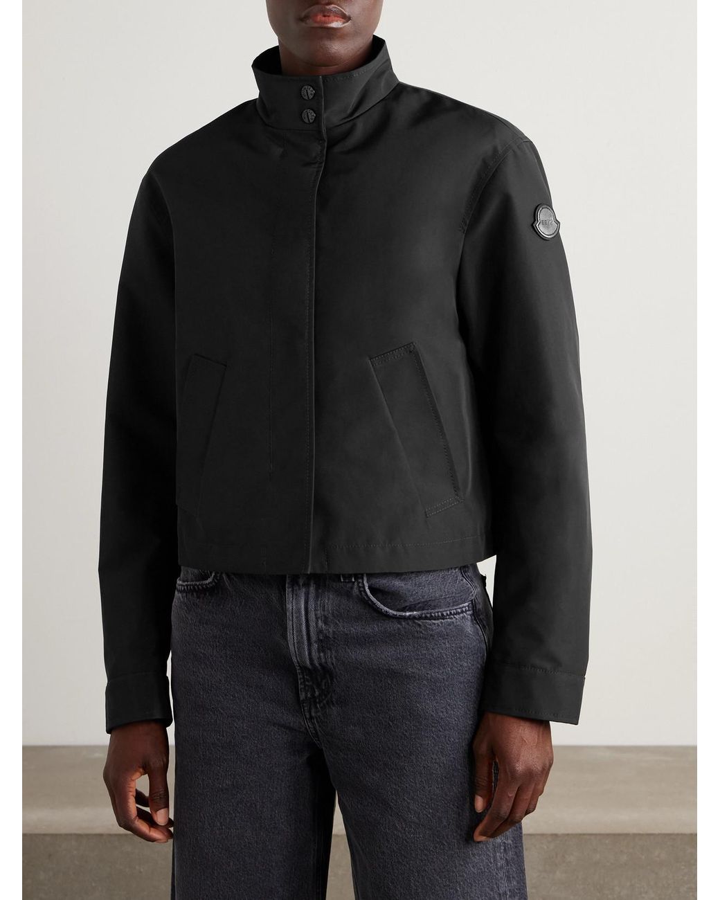 Moncler Genius Black Krovanh Shell Down Jacket