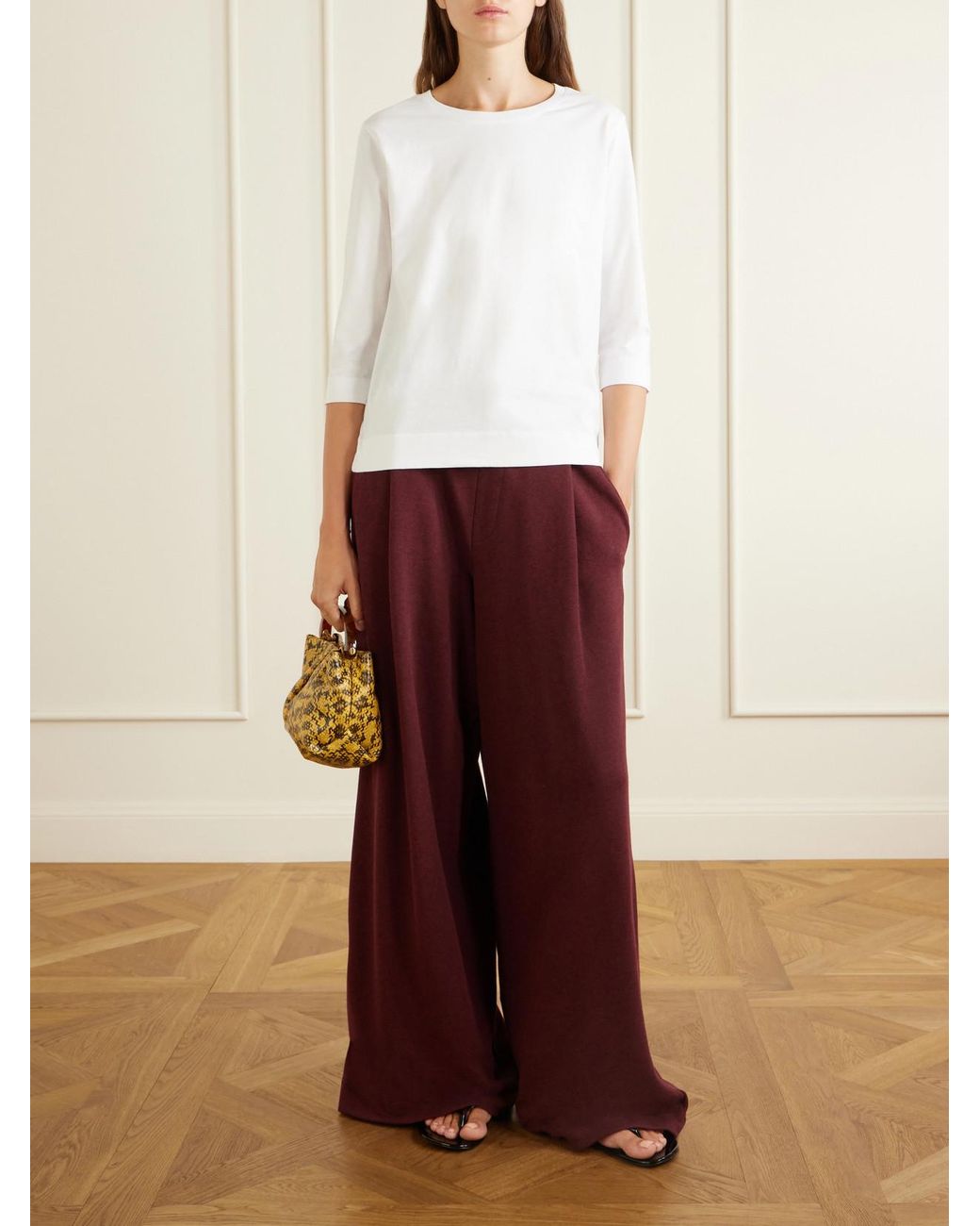 Dries Van Noten White Cotton T-Shirt
