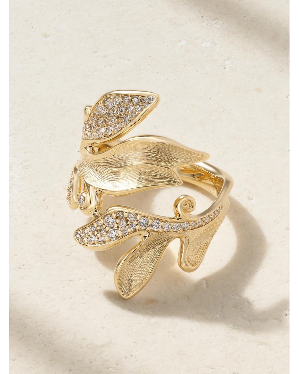 Ole Lynggaard Copenhagen Natural Forest 18-Karat Diamond Ring