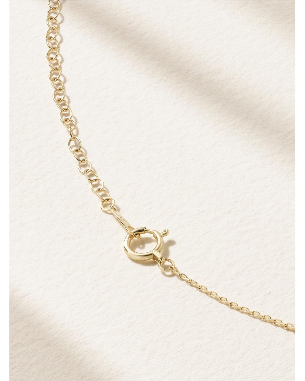Mizuki Natural 14-Karat Pearl Necklace