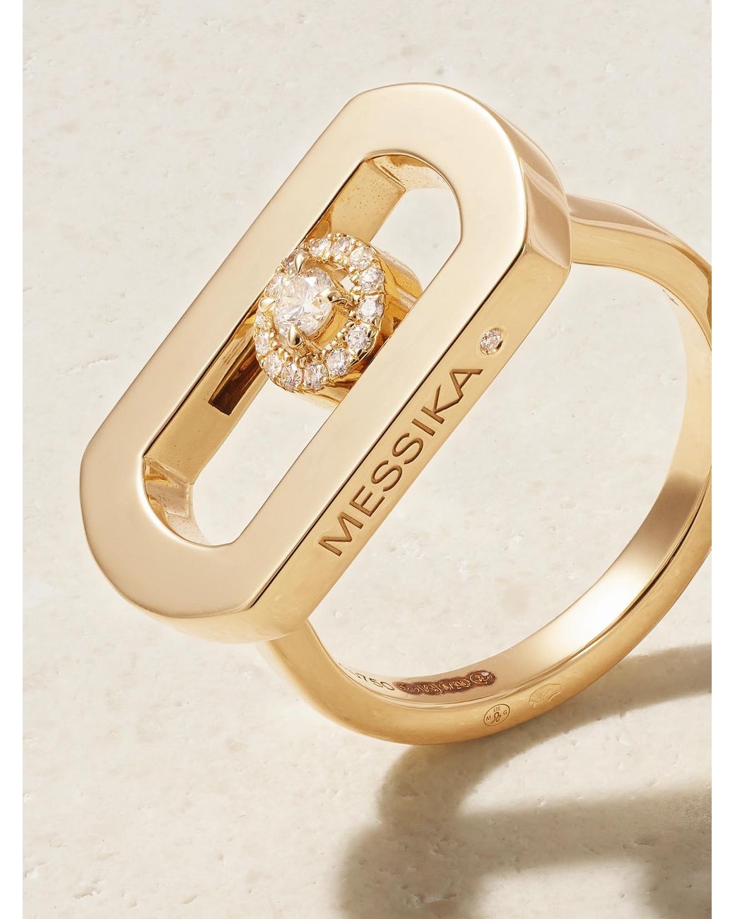 Messika Natural So Move 18-Karat Diamond Ring