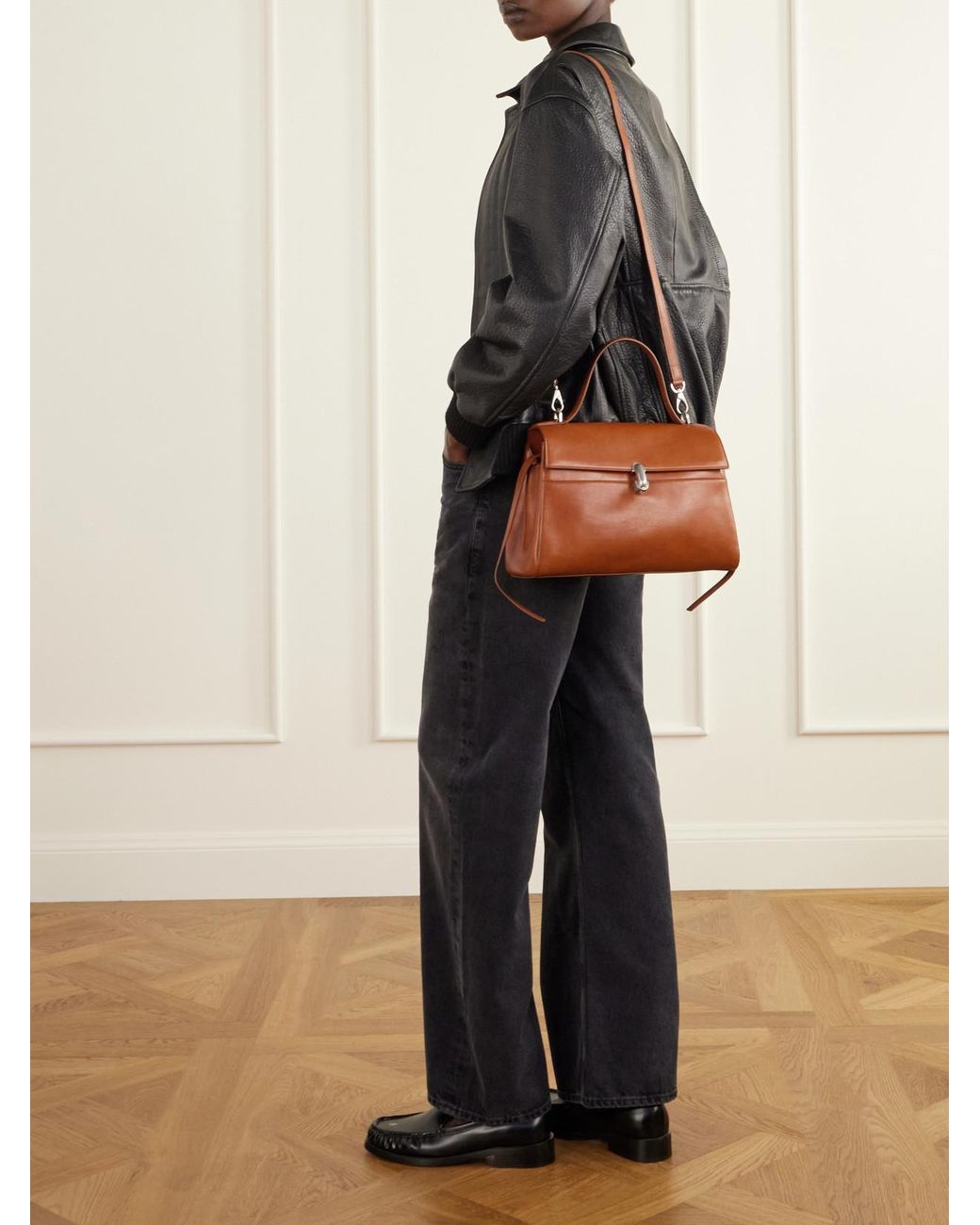 Citizens of Humanity Blue Ayla Mid-Rise Wide-Leg Jeans