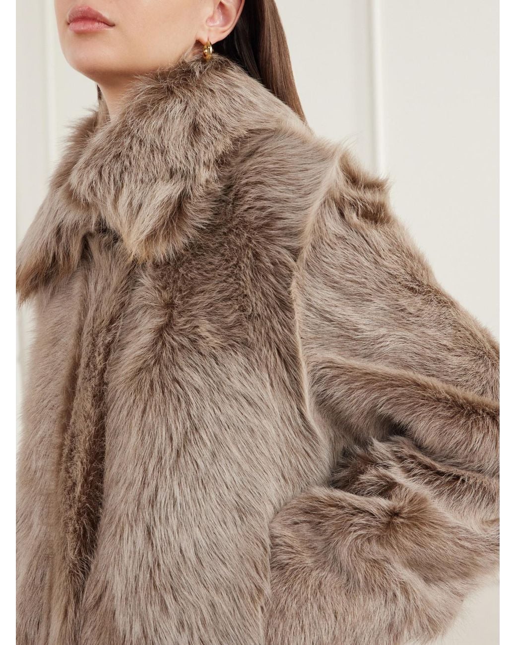Arma Natural Lucie Shearling Jacket