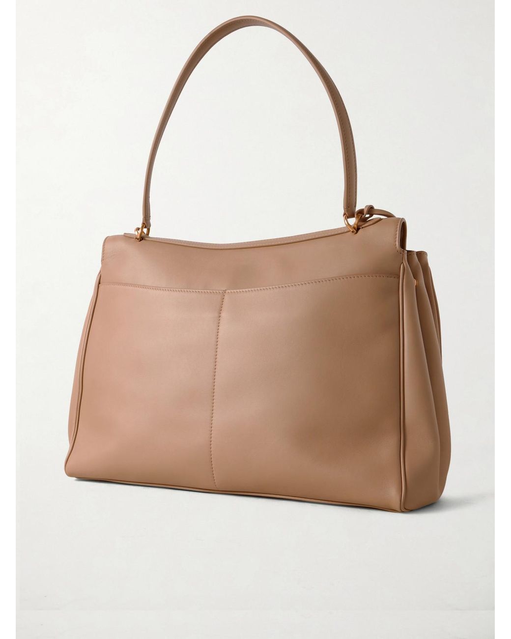 Balenciaga Brown Rodeo Large Leather Shoulder Bag