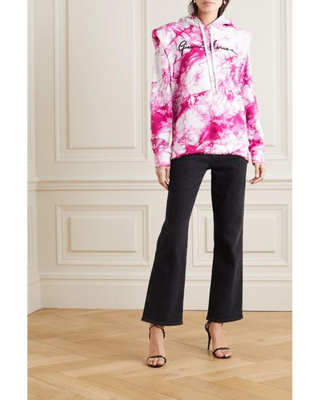 Versace tie dye 2025 hoodie