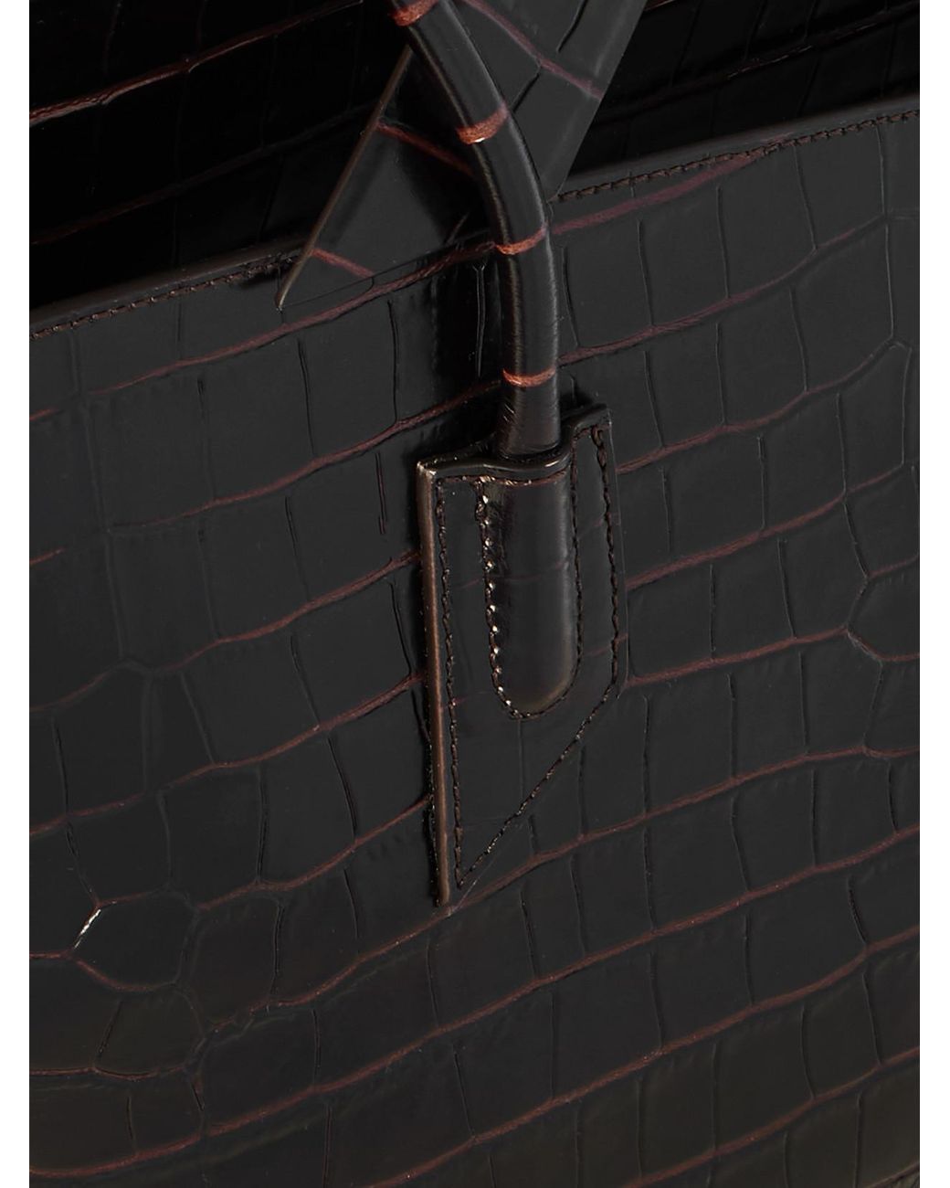 The Attico La Passeggiata Medium Asymmetric Croc-Effect