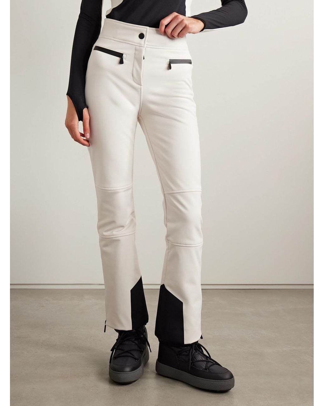 Moncler White Trousers