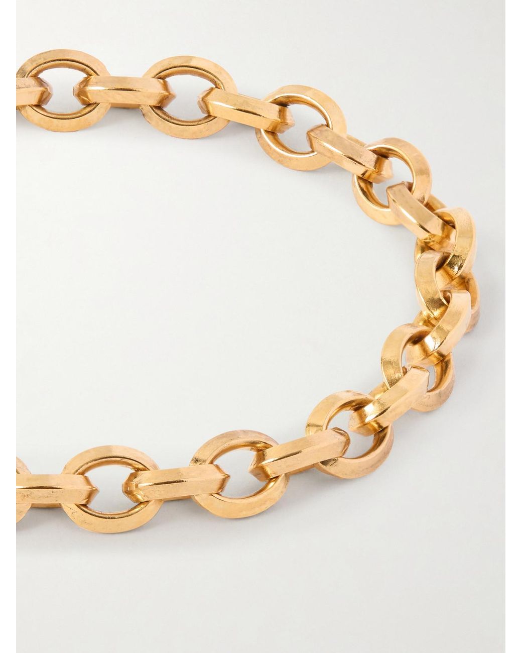 Saint Laurent Natural Tone Bracelet