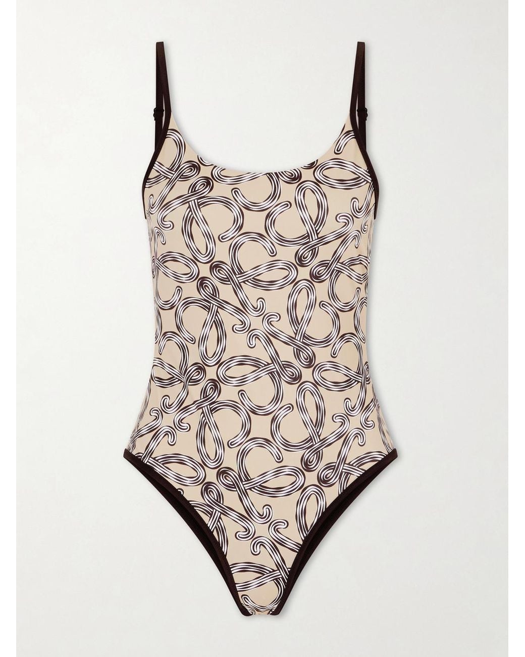 Loewe Natural Paula's Ibiza Printed Swim Suit