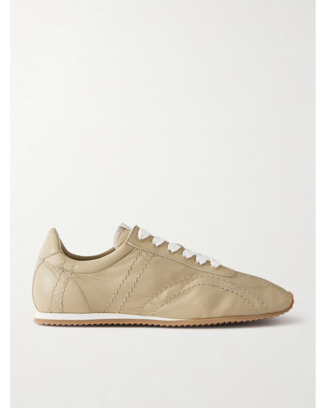 Totême Natural Flex Leather Sneakers