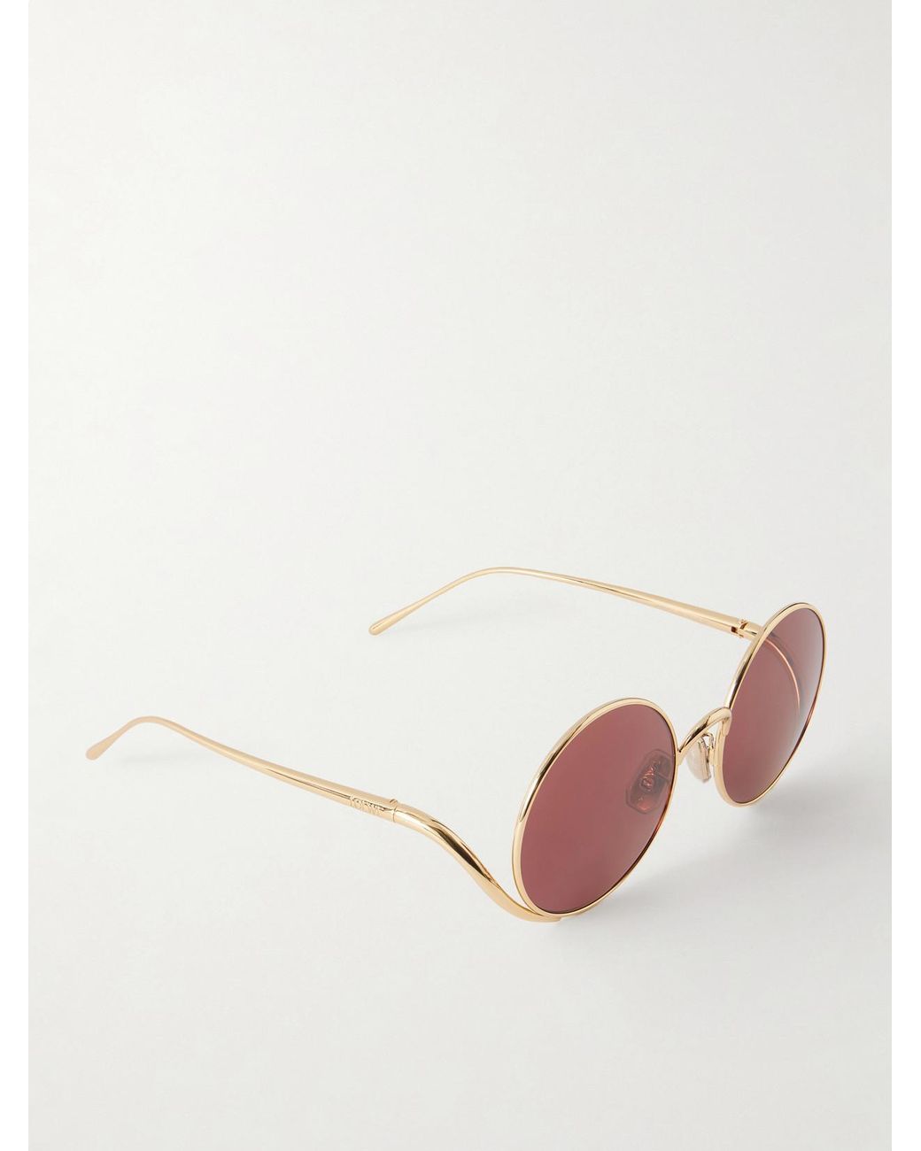 Loewe Pink Round-Frame-Tone Sunglasses