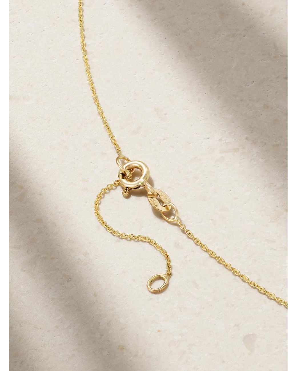 Diane Kordas Natural Evil Eye 18-Karat Diamond Necklace