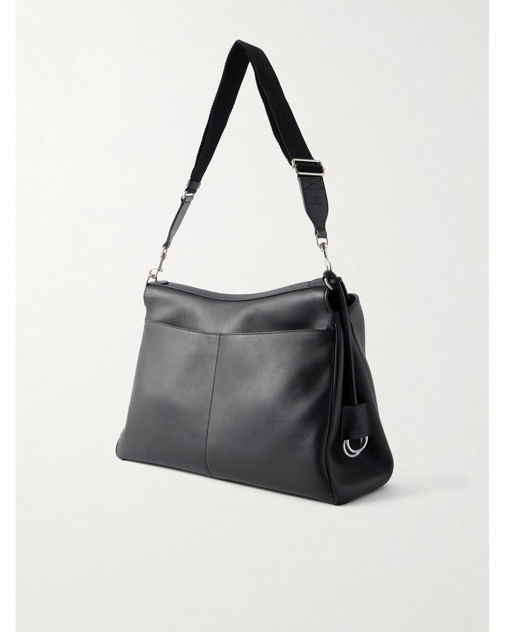 Balenciaga Black Rodeo Medium Leather Shoulder Bag