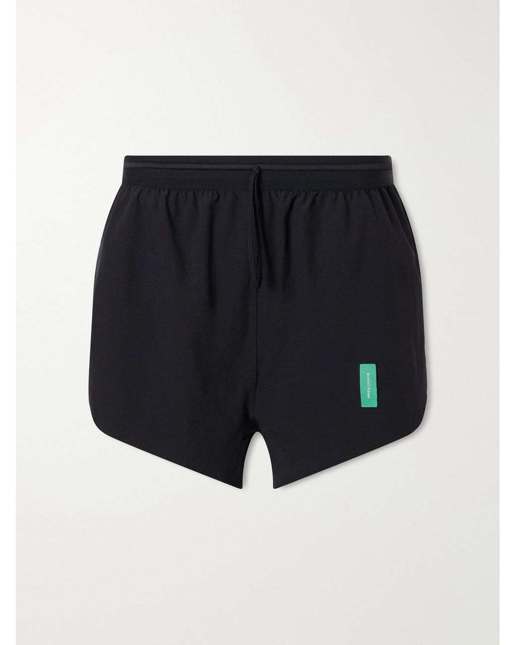 District Vision Blue Split Logo-Appliquéd 2' Two-Way Stretch Shell Running Shorts