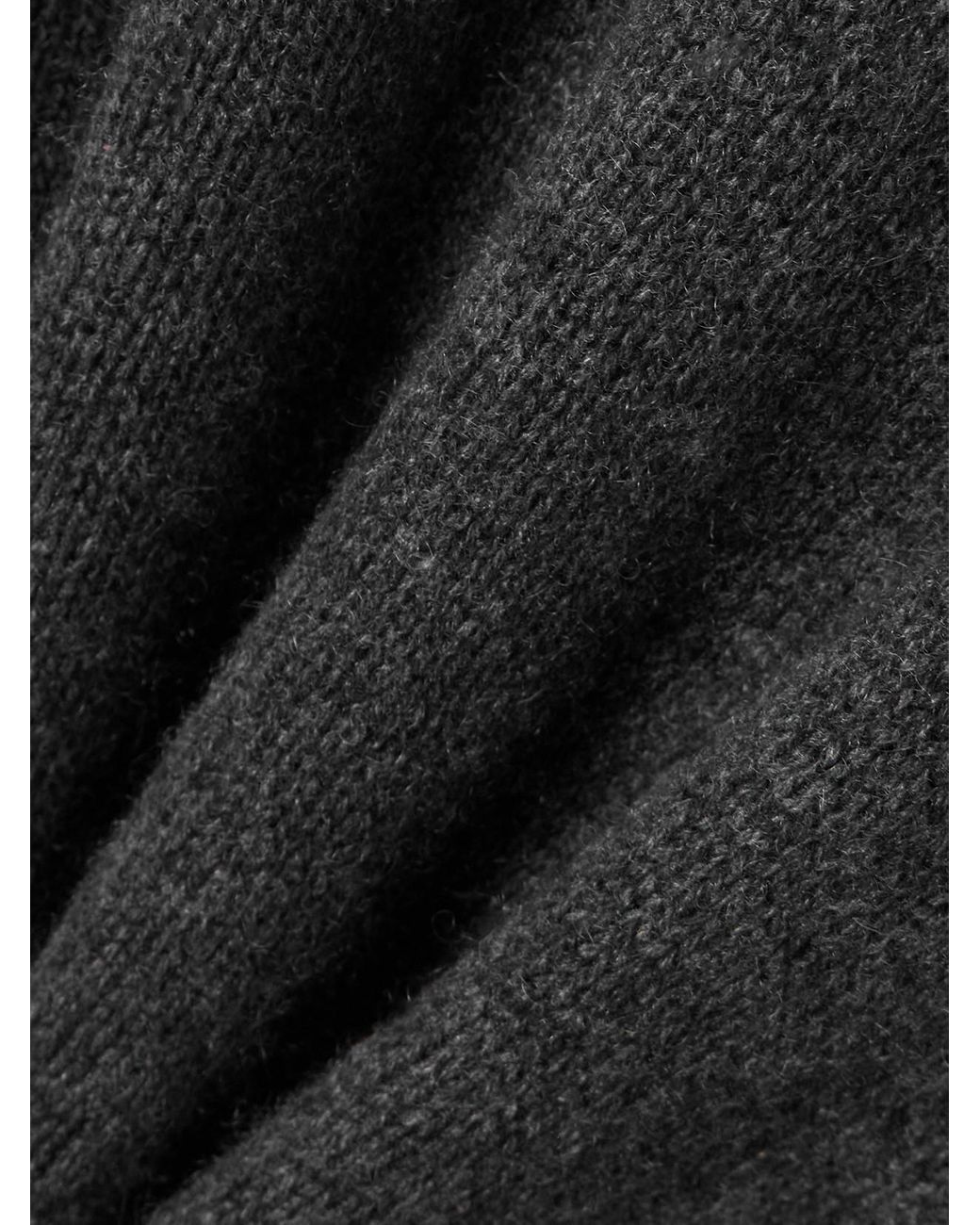 Allude Black Cashmere Sweater