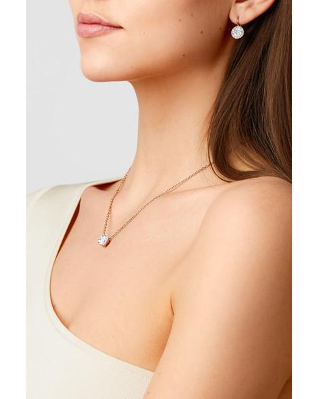Pomellato Sabbia Ohrringe Aus 18 Karat Roségold Mit Diamanten in Mettallic  | Lyst DE