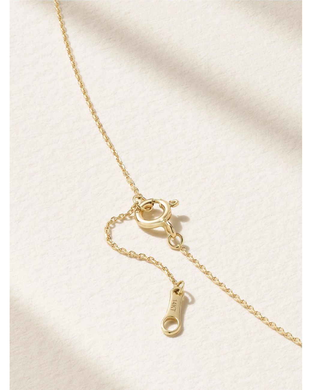 Mizuki Natural 14-Karat Diamond Necklace