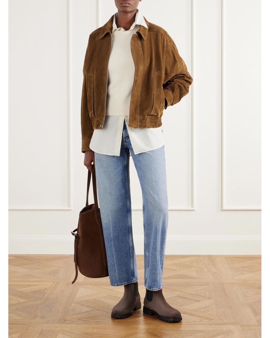 Tod's Brown Gomma Suede Ankle Boots
