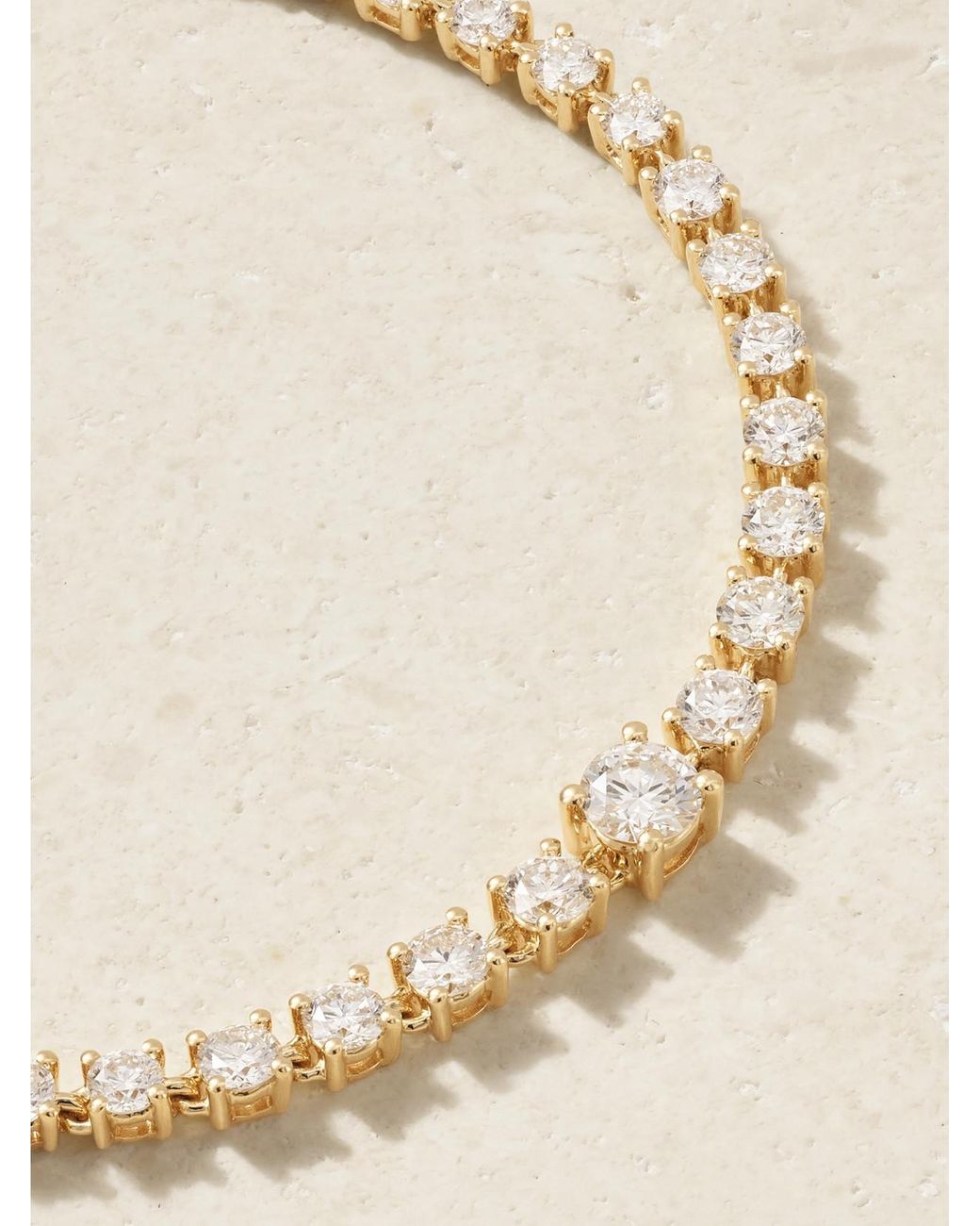 Anita Ko Natural Rope 18-Karat Diamond Bracelet