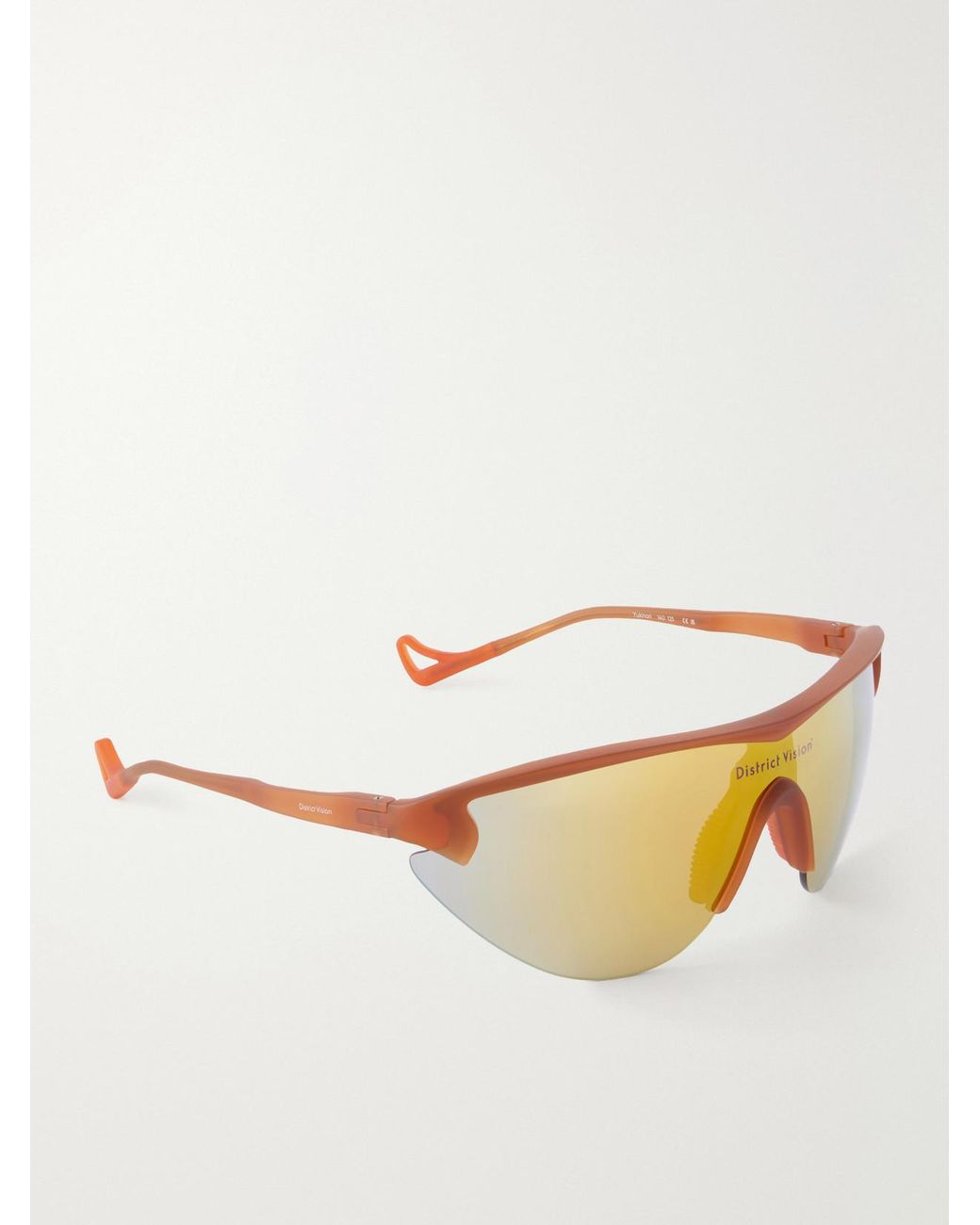 District Vision Natural Yukinori Range Finder D-Frame Acetate Sunglasses