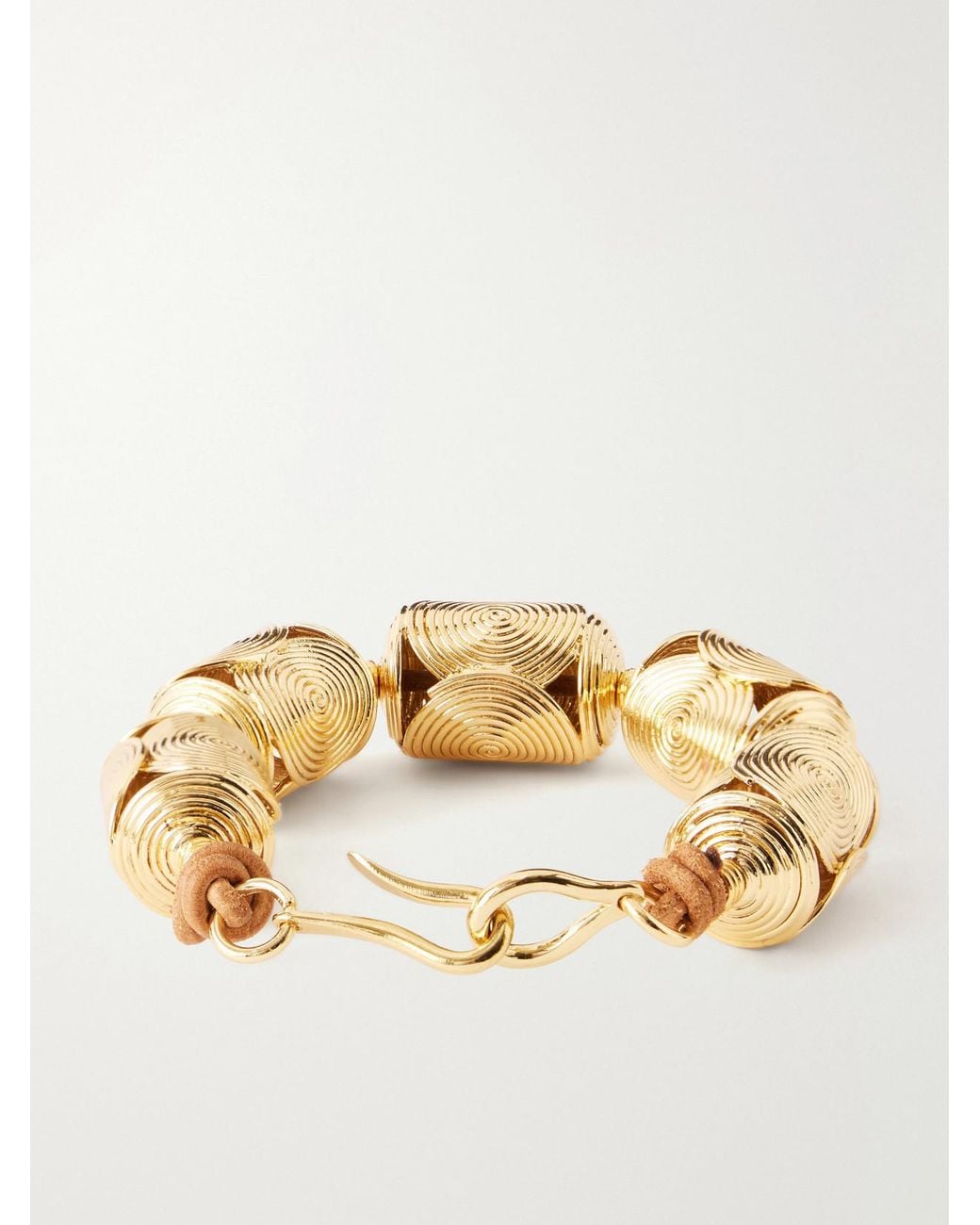 Tohum Design Metallic Savanna Bantu Plated-Brass Bracelet