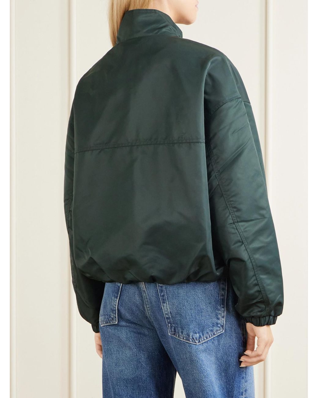 Citizens of Humanity Green Baraccuta Bubble Shell Jacket