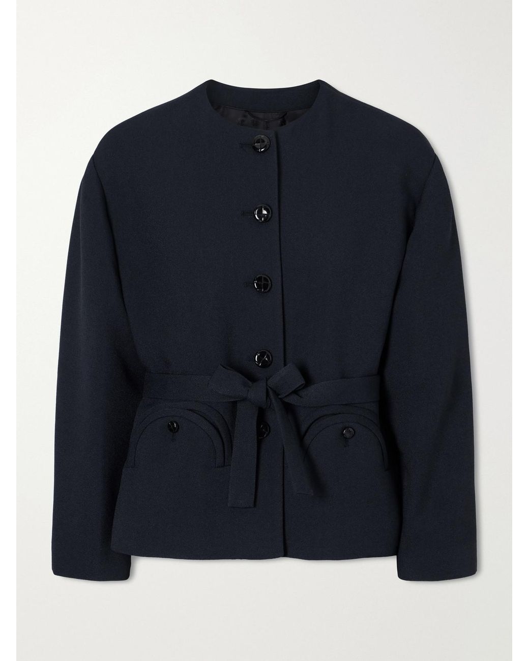 Blazé Milano Blue Dales Crepe Jacket