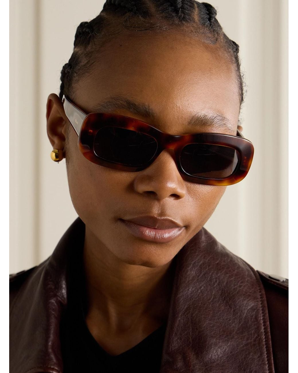 Céline Multicolor Square-Frame Acetate Sunglasses