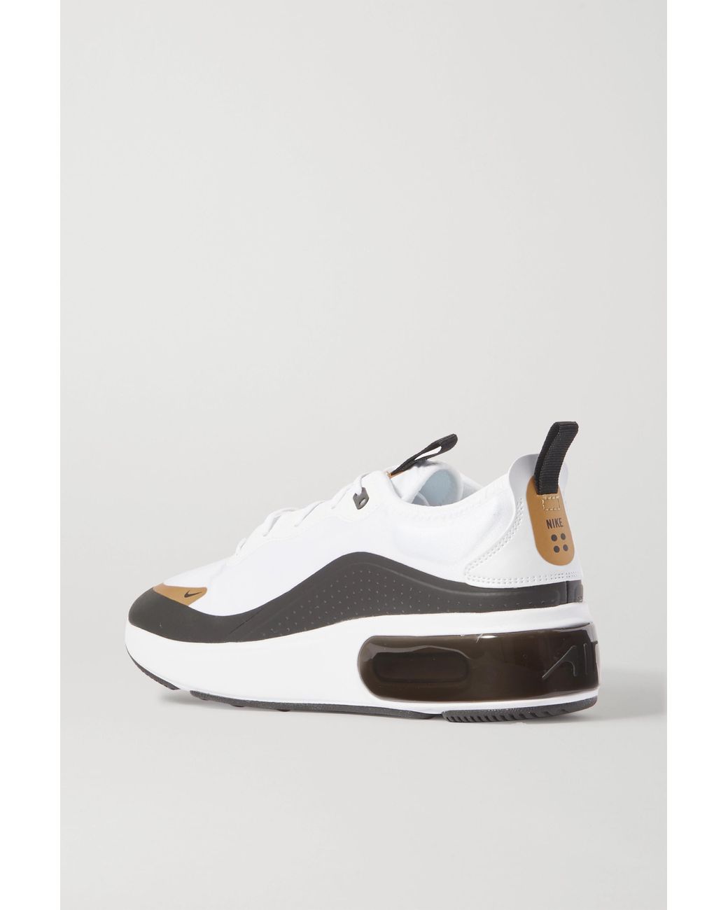 Nike Air Max Dia Icon Clash Rubber-trimmed Ripstop Sneakers in White  (Natural) | Lyst UK
