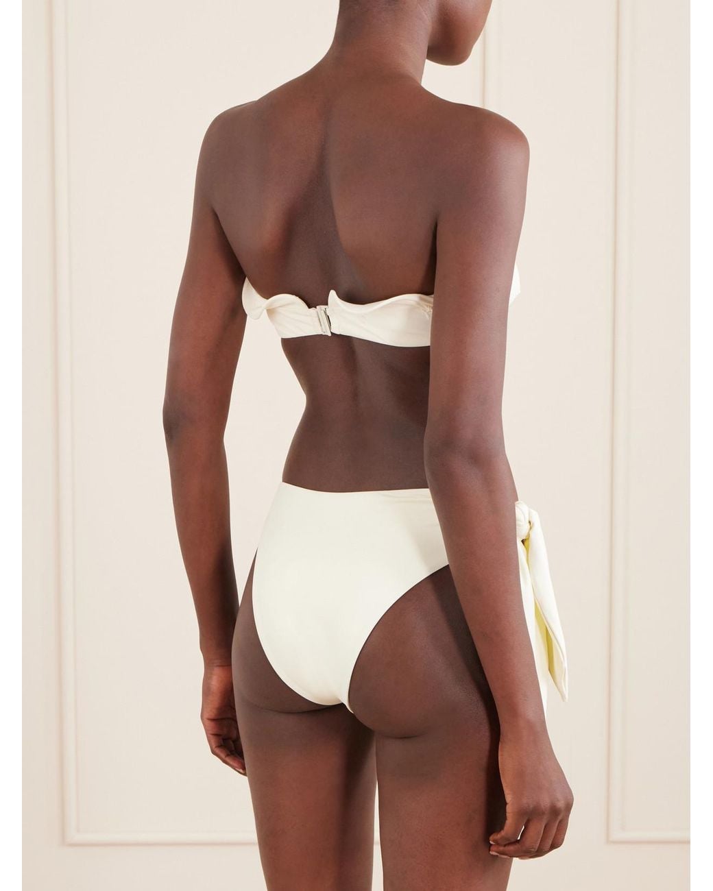 Magda Butrym Natural Stretch-Jersey Bikini Briefs
