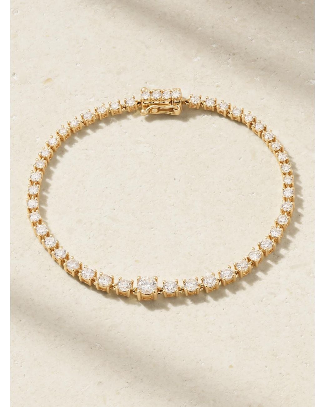 Anita Ko Natural Rope 18-Karat Diamond Bracelet