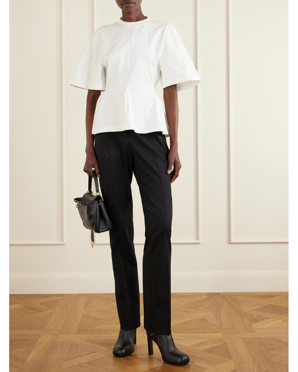 Balenciaga Black Rodeo Mini Leather Tote