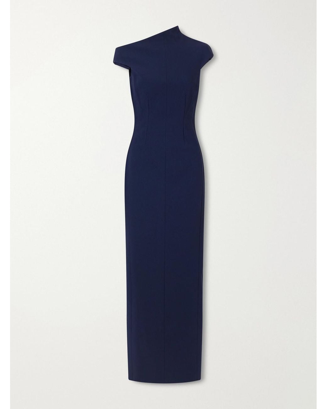 Solace London Blue Arion Crepe Gown