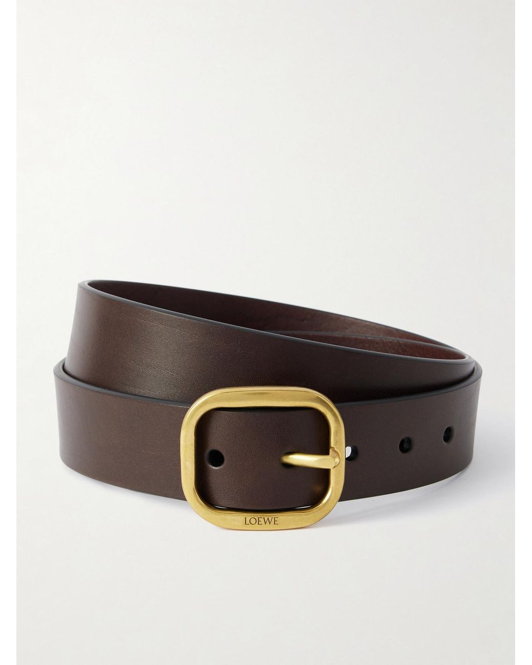 Loewe Brown Leather Belt