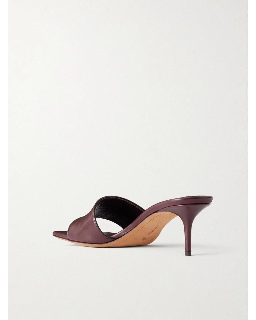 Emme Parsons Red Stasera 55 Leather Heel Sandals