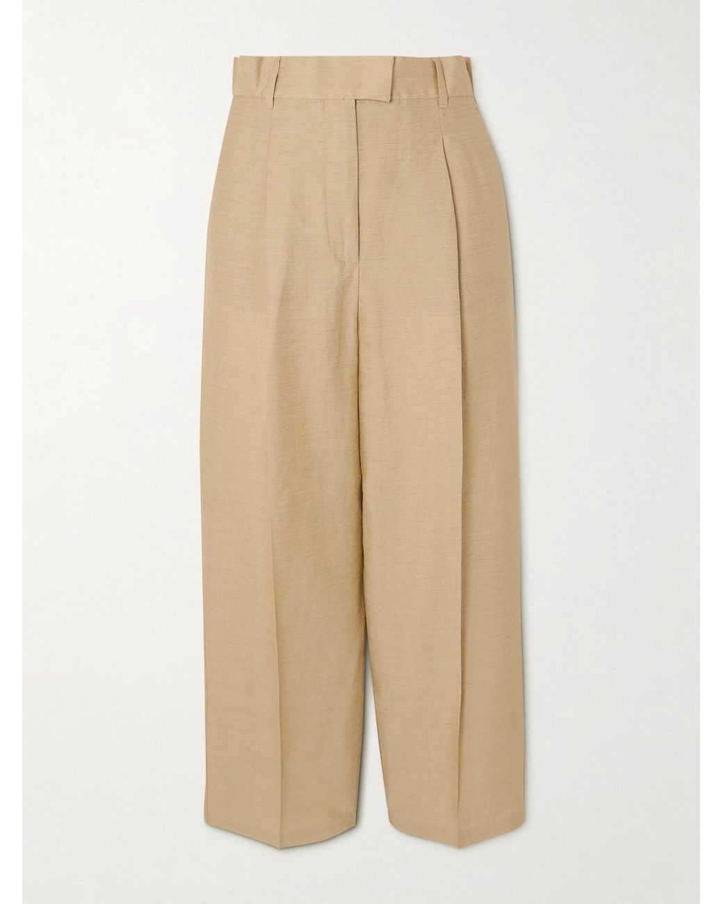 パンツ Max Mara 'Efedra' pants MAX MARA Efedra Linen Blend Pants Max Mara
