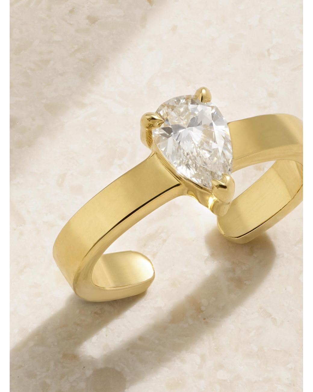 Anita Ko Natural 18-Karat Diamond Ear Cuff